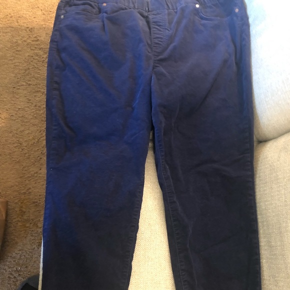 Lands End Plus Size Corduroy Pants - Picture 1 of 6